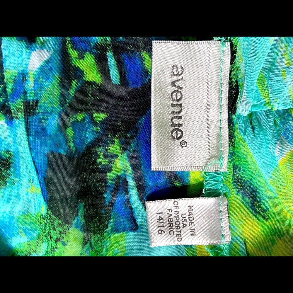 Avenue Kimono/Beach Coverup Sz L - Picture 3 of 3